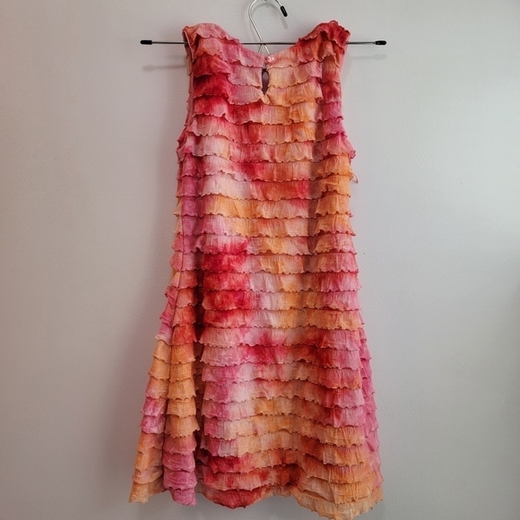 Jona Michelle Tiered Dress Size 7 - Picture 2 of 6